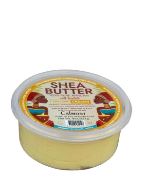 Calmont Pure Shea Butter Yellow Creamy Ghana  227 g - Africa Products Shop