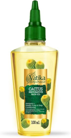 Dabur Vatika Afro Naturals Cactus Hair Oil 100ml - Africa Products Shop