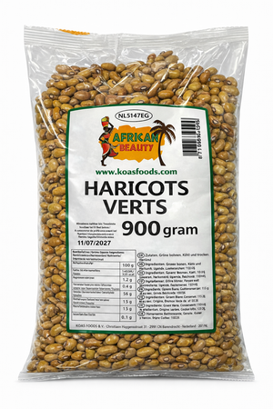 African Beauty Green Beans (Haricots Verts) Uganda 900g