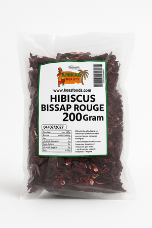 African Beauty Hibiscus Bissap Rouge 500 g