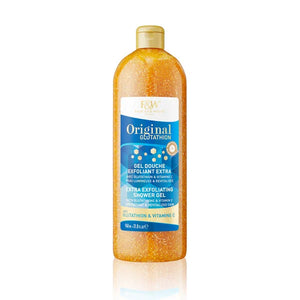 Fair & White EXTRA EXFOLIATING SHOWER GEL ORIGINAL GLUTATHION 940ml - Africa Products Shop