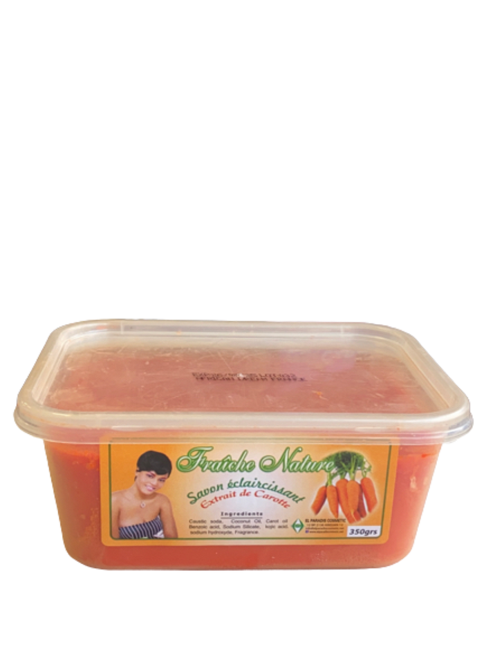 Fraîche Nature Savon Eclaircissant Extrai de Carotte 350 g