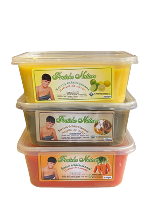 Fraîche Nature Savon Eclaircissant Set (3 stuks) - Africa Products Shop
