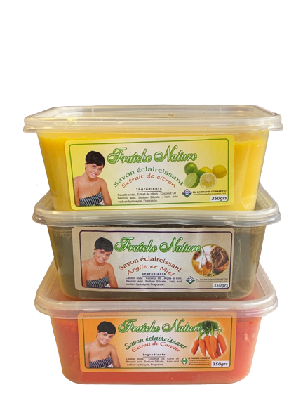 Fraîche Nature Savon Eclaircissant Set (3 stuks)