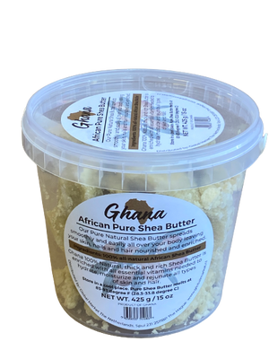 Ghana African Pure Natural Shea Butter 425 g - Africa Products Shop