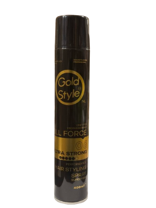 Gold Style Full Force Ultra Strong Hair Styling Spray 06 400 ml