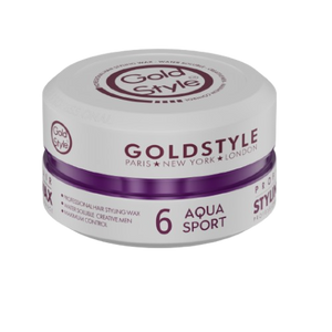 Gold Style 6 Aqua Sport Hair Styling Wax 150 ml