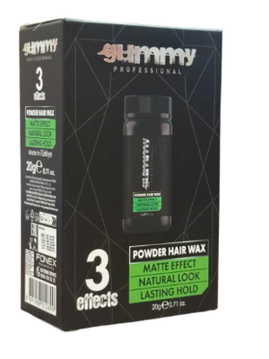 Gummy Powder Hair Wax Matte Effect 3 Effects 20 g