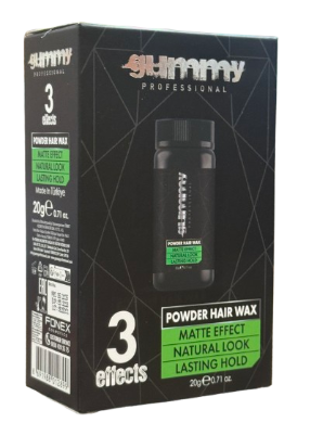 Gummy Powder Hair Wax Matte Effect 3 Effects 20 g