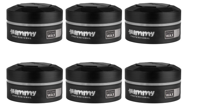 Gummy Styling Wax Casual Look 6 stuks