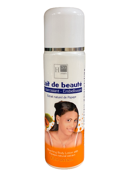 H20 Eclaircissant-Embeliisant Lait de Beauté 500 ml