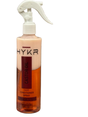 HYKR Castor Oil Hair Conditioner Spray 300ml