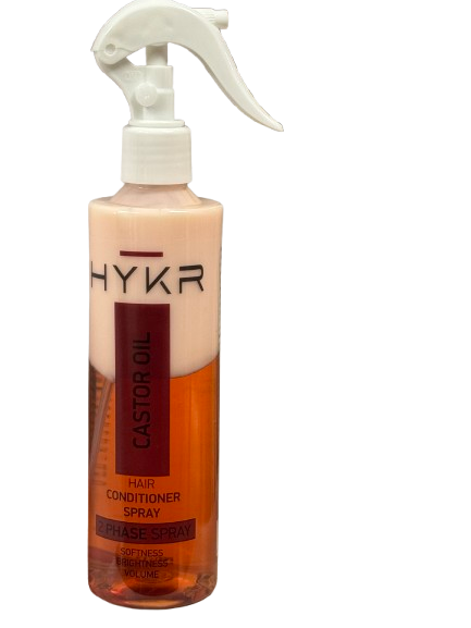 HYKR Castor Oil Hair Conditioner Spray 300ml