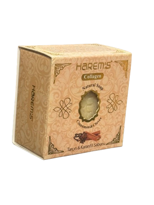 Harem's Collagen Natural Soap Cinnamon and Cloves 150 ml - Africa Products Shop