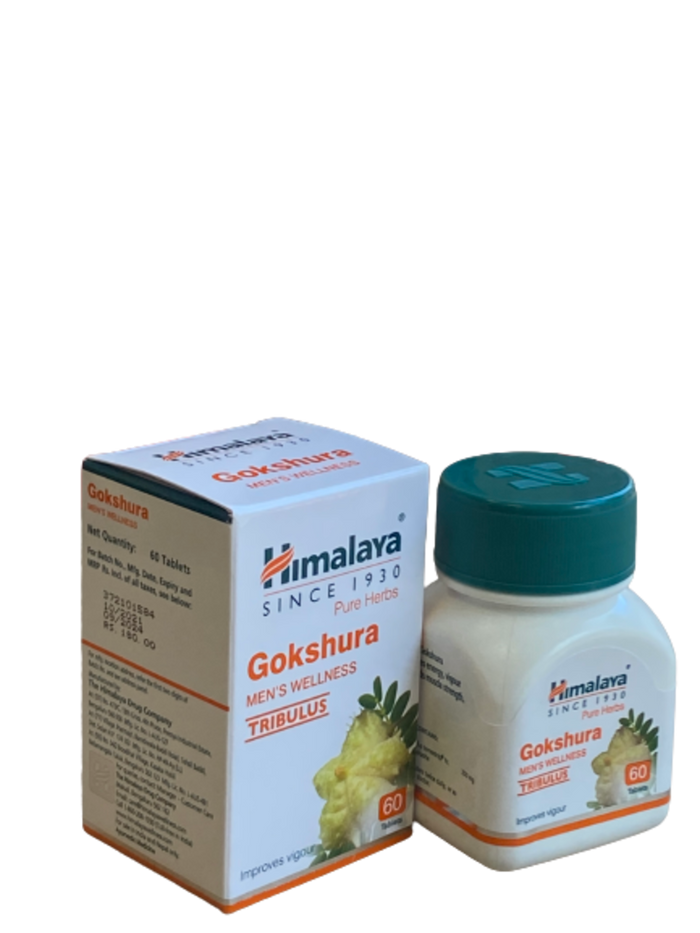 Himalaya Pure Herbs Gokshura Men's Wellness Tribulus Terrestris 60 tablets