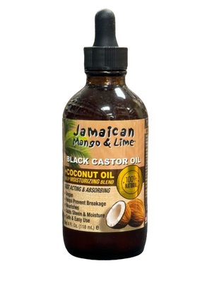 Jamaican Mango & Lime Black Castor Oil Coconut 4 oz - Africa Products Shop