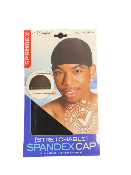 Magic Strectchable Spandex Cap NO 4702BLA