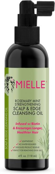 Mielle Organics Rosemary Mint Scalp & Edge Cleansing Oil 118 ml