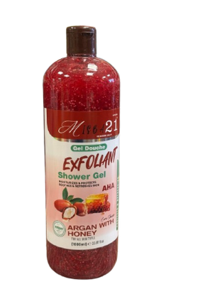 Misba21 Exfoliant Argan Honey 1000 ml - Africa Products Shop