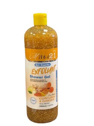 Misba21 Exfoliant Shower Gel Curricuma and Ginger 1000 ml