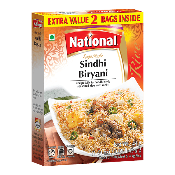 National Sindhi Biryani 2 Bags