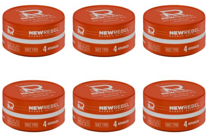 New Rebel Hair Styling Wax Advanced 2 Ultimate 6 stuks