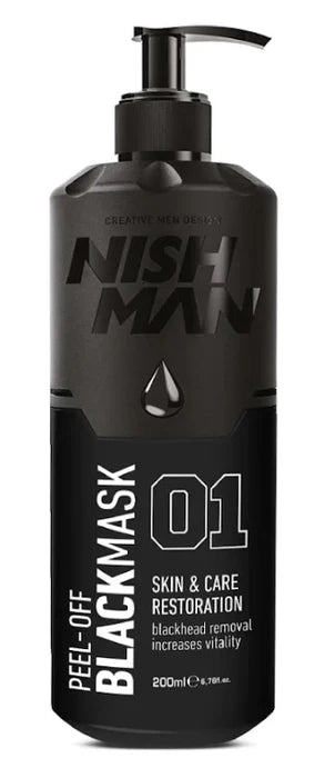 Nishman Black Mask Peel off mask 200 ml