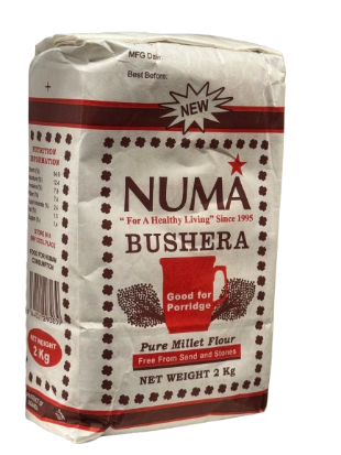 Numa Bushera Pure Millet Flour Uganda 2kg