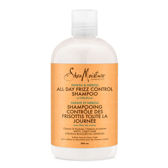 SHEA MOISTURE PAPAYA & NEROLI ALL DAY FRIZZ CONTROL SHAMPOO 384 ML