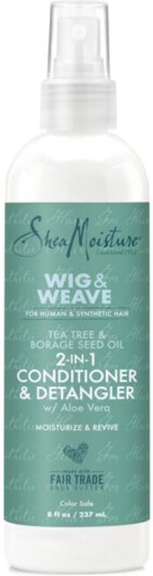 Shea Moisture Wig & Weave 2in1 Conditioner & Detangler 8 oz - Africa Products Shop