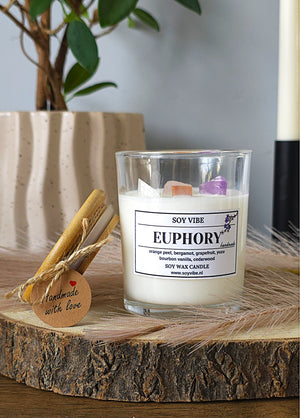 Soy Vibe Soy Wax Candle Euphory - Africa Products Shop