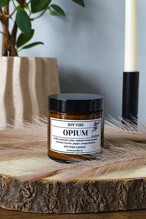 Soy Vibe Soy Wax Candle Opium - Africa Products Shop