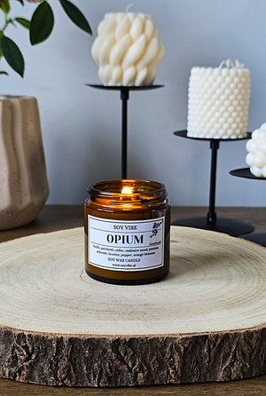 Soy Vibe Soy Wax Candle Opium - Africa Products Shop