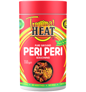 Tropical Heat Pure Ground Peri Peri Seasoning 100 ml - Africa Products Shop