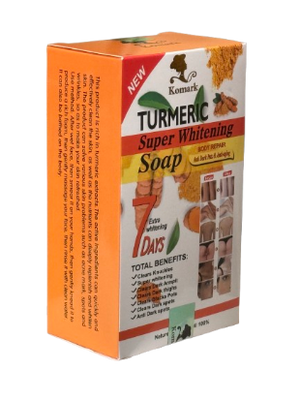 Komark Turmeric Super Whitening Soap 250 g - Africa Products Shop
