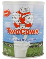 Two Cows Full Cream Milk Powder 400 g - Africa Products Shop