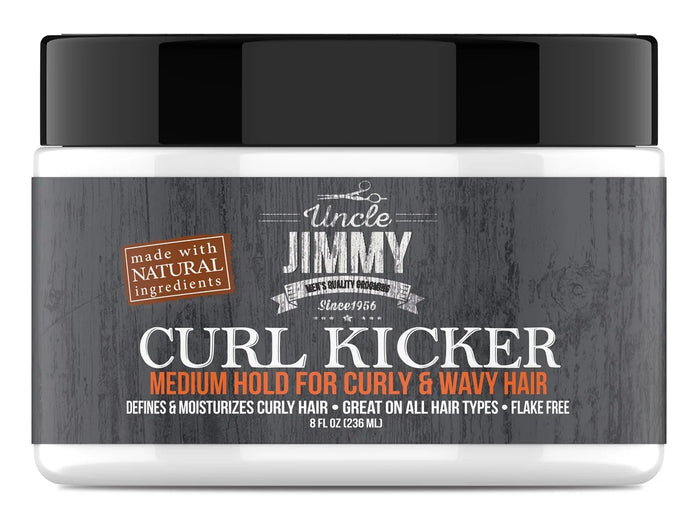 Uncle Jimmy Curl Kicker Cream Medium Hold 8oz