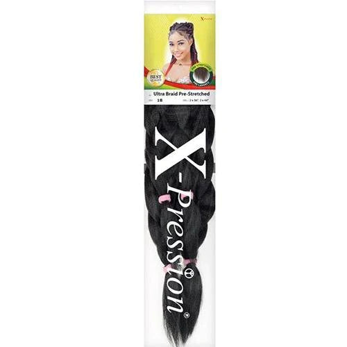 X-pression Lagos Braid 1B  42”, 46” (170 g)