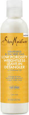 SHEA MOISTURE LOW POROSITY WEIGHTLESS LEAVE-IN DETANGLER 237ML