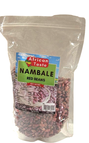 African Taste Nambale Bio Red Beans Uganda 1 kg