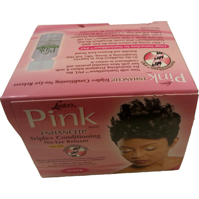 Pink Triple and Conditioning No-Lye Relaxer Super