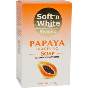 ​Soft 'N White Swiss Papaya Soap 200 g