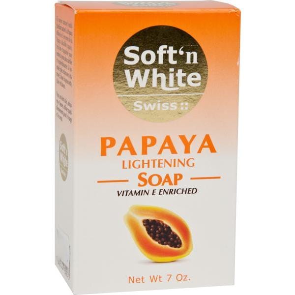 Soft 'N White Swiss Papaya Soap 200 g