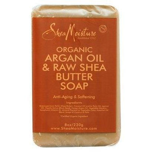 Shea Moisture Organic Argan Oil And Row Shea Butter Soap 230g