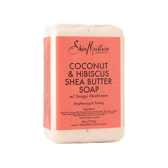 Shea Moisture Coconut and Hibiscus Shea Butter Soap 230 g