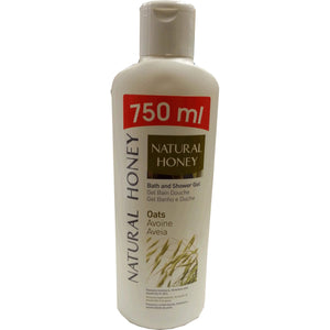 Natural Honey Natural Honey Bath and Showe Gel Oats 750 ml
