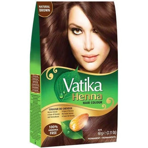 Vatika Henna Hair Colour Natural Permanent Brown