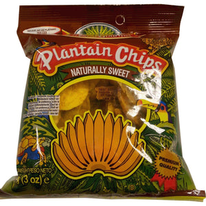 Tropical Plantain Chips Naturally Sweet 85 g