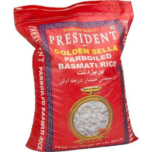 Rice Basmati Parboiled President 20 kg