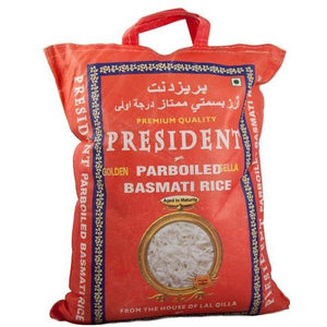 Rice Basmati Parboiled President 5 kg